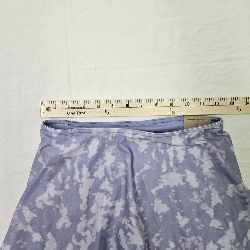 Nike Victory Dri-FIT Flouncy Printed Skirt Purple FZ6804-533 Women's Size XSmall